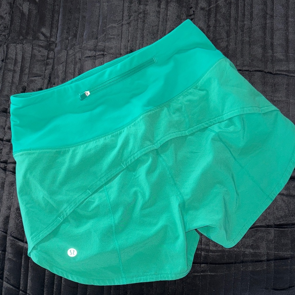 lululemon athletica green Women's Athletic Shorts